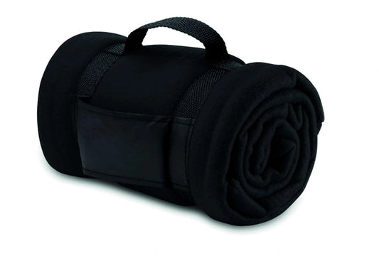 Fleece Picknickdeken – Zwart